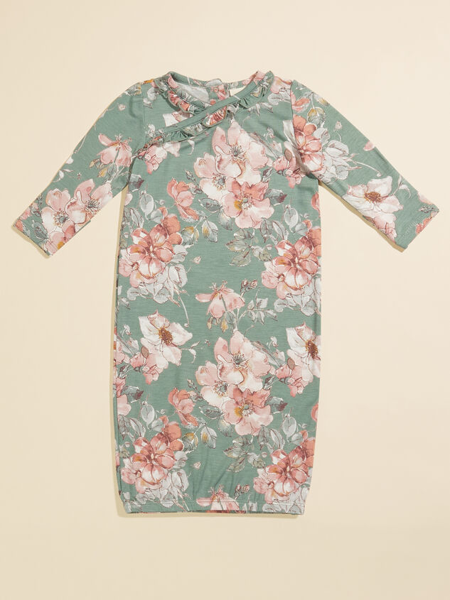 Woodrose Ruffle Gown - TULLABEE