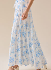 Foster Floral Maxi Skirt Detail 4 - TULLABEE