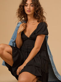 Marcie Tiered Mini Dress - TULLABEE