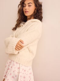 Ember Knit Sweater Detail 4 - TULLABEE