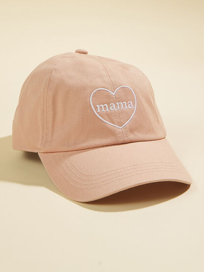 Mama Heart Baseball Hat - TULLABEE