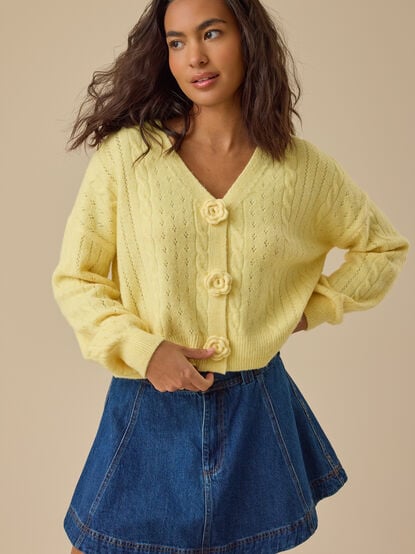 Regina Rose Cardigan - TULLABEE