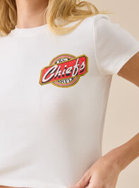 Chiefs Baby Tee Detail 5 - TULLABEE