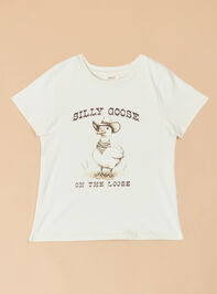 Silly Goose on the Loose Tee Detail 2 - TULLABEE