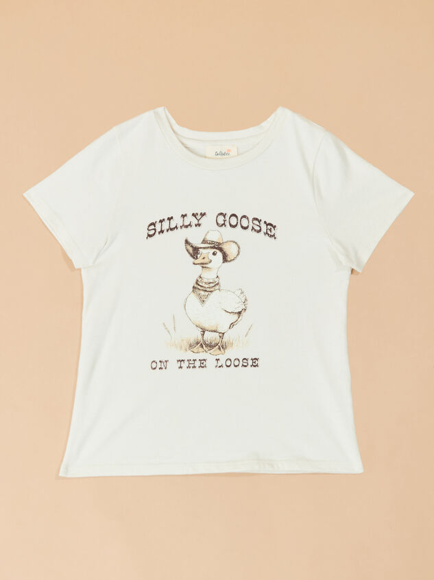 Silly Goose on the Loose Tee Detail 2 - TULLABEE