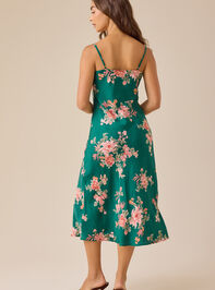 Ashlee Floral Slip Dress Detail 4 - TULLABEE