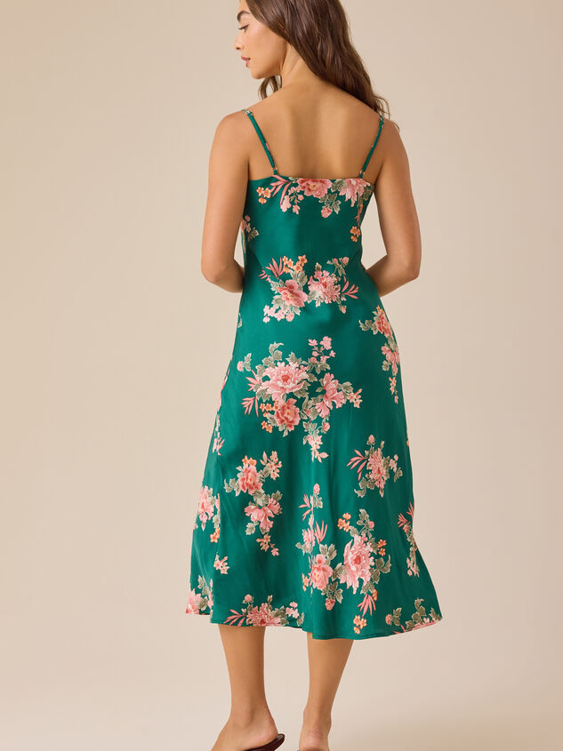 Ashlee Floral Slip Dress Detail 4 - TULLABEE