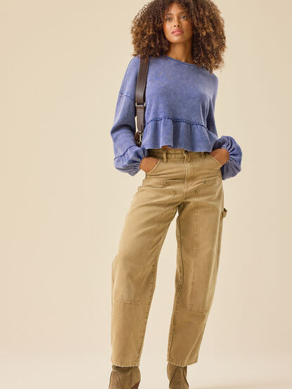 Annabelle Babydoll Top - TULLABEE