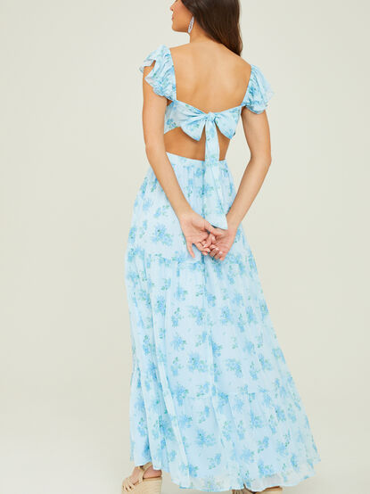 Lotte Floral Maxi Dress - TULLABEE
