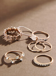 Crystal Vine Ring Set - TULLABEE