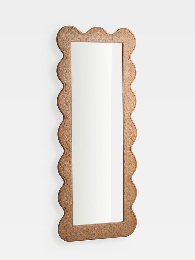 Calia Rattan Mirror Detail 3 - TULLABEE