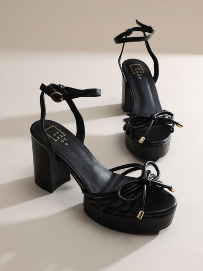 Edith Bow Heels - TULLABEE