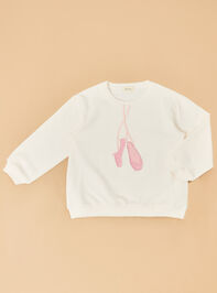 Ballet Slipper Sweatshirt - TULLABEE