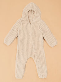 Colton Chenille Hooded Romper - TULLABEE
