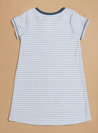 Sailboat Striped Dress by Mudpie Detail 2 - TULLABEE