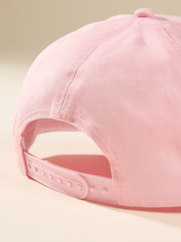 Too Pretty To Work This Hard Trucker Hat Detail 3 - TULLABEE