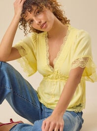 Evanelle Lace Babydoll Top - TULLABEE