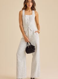 Devyn Tweed Vest Detail 6 - TULLABEE