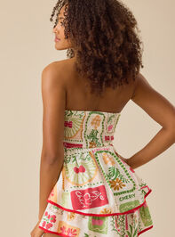 Alexis Strapless Romper Detail 7 - TULLABEE