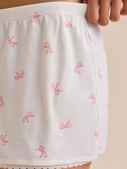 Stevie Bow Boxer Short - TULLABEE