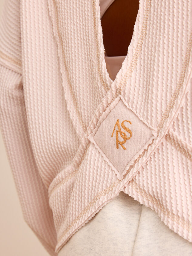 Urban Unwind Open Back Long Sleeve Detail 6 - TULLABEE