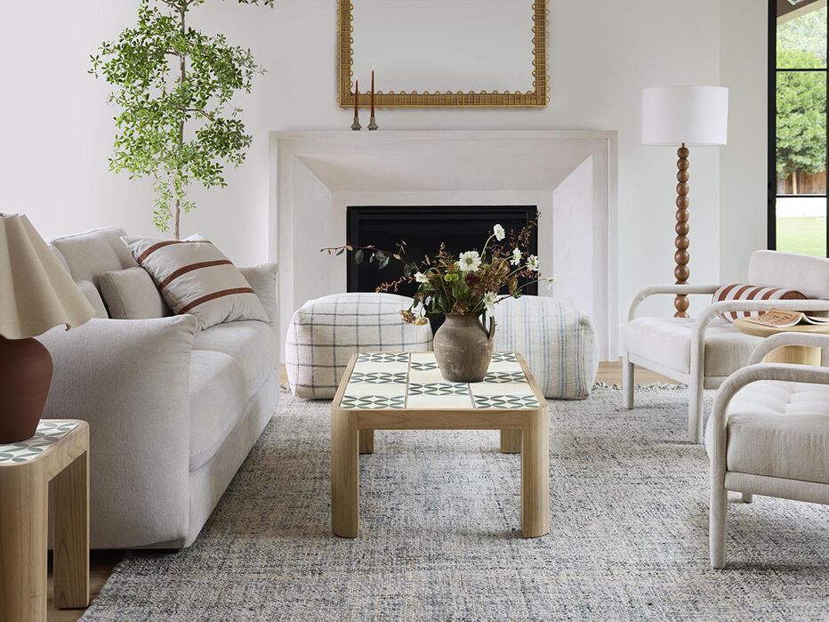 Audrey Wood Coffee Table Sage - TULLABEE - 