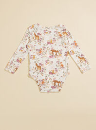Floral Woodland Bodysuit Detail 2 - TULLABEE