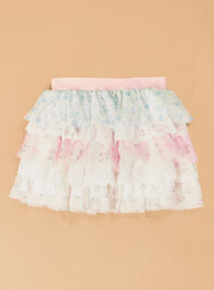 Floral and Lace Tutu Skirt - TULLABEE