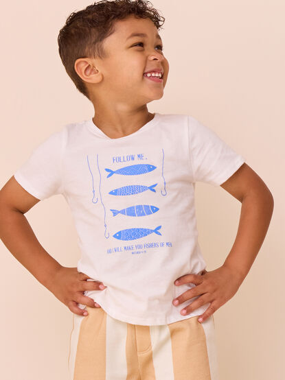 Faithful Fisherman Graphic Tee - TULLABEE