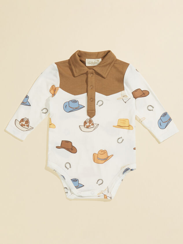 Cowboy Hats Polo Bodysuit - TULLABEE