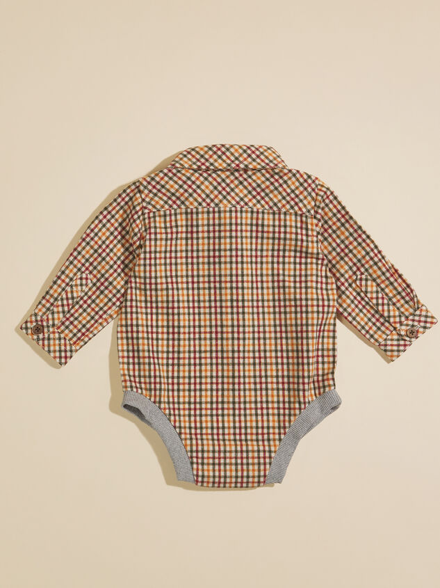 Jasper Plaid Romper by Me + Henry Detail 2 - TULLABEE