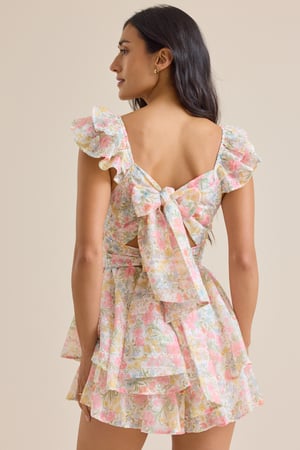 Molly Double Layer Romper - Altar'd State - 