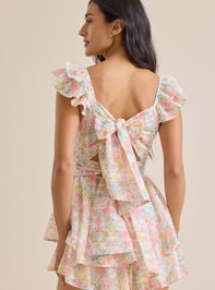 Molly Double Layer Romper Detail 4 - TULLABEE