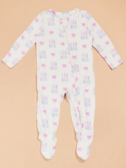 Lil Sis Ruffle Footie - TULLABEE