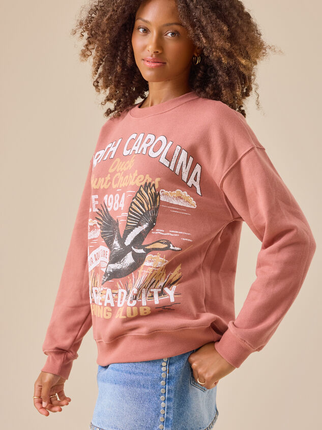 North Carolina Hunting Pullover Detail 3 - TULLABEE