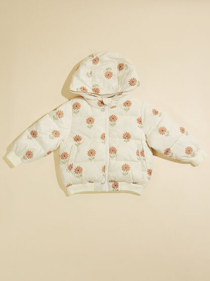Sunflower Puffer Jacket by Rylee + Cru - TULLABEE