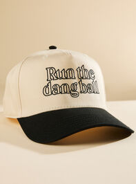 Run The Dang Ball Trucker Hat - TULLABEE