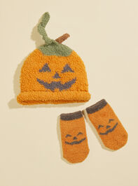 Pumpkin Hat and Socks Set by MudPie - TULLABEE