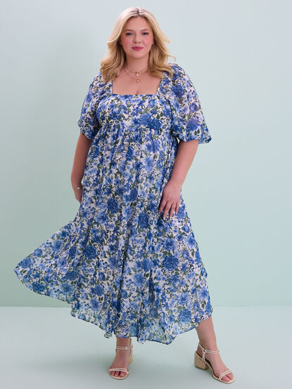 Delilah Floral Maxi Dress - TULLABEE
