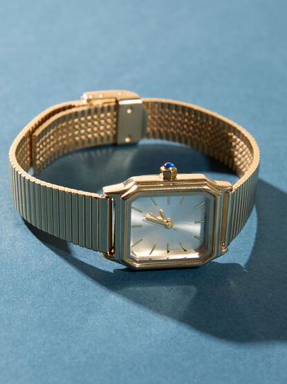 Rectangle Face Everyday Watch - TULLABEE