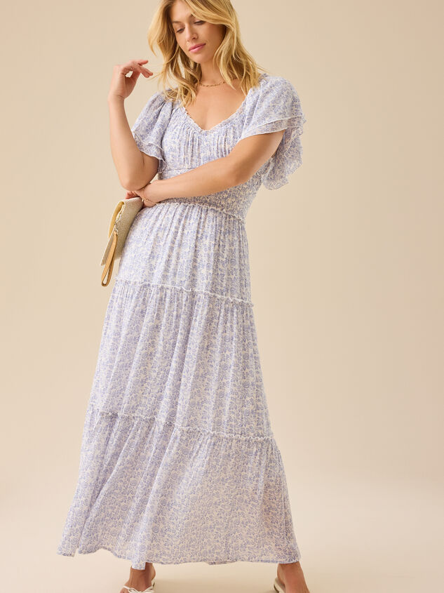Catherine Floral Maxi Dress - TULLABEE