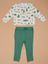 Lake Day Top and Pant Set - TULLABEE