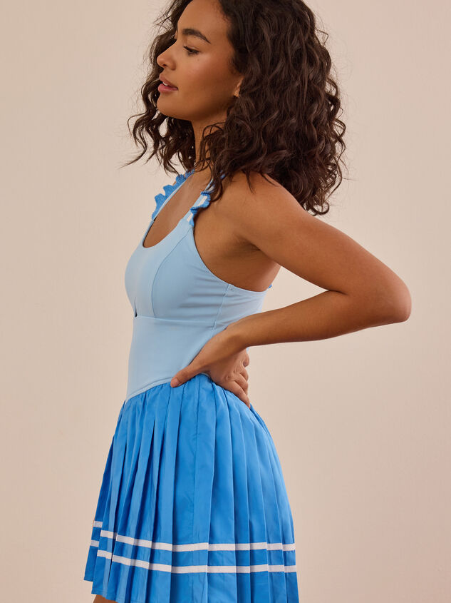 Swing Pleated Tennis Dress Detail 4 - TULLABEE