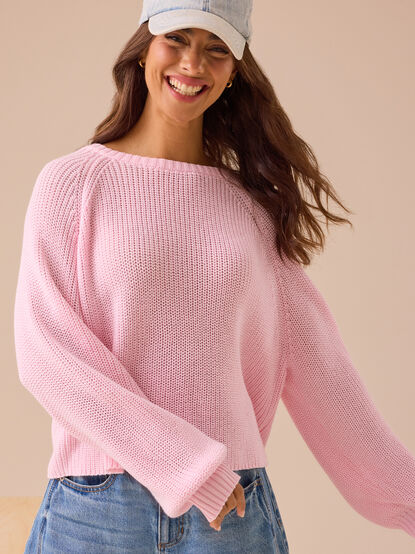 Lilly Tie Back Sweater - TULLABEE