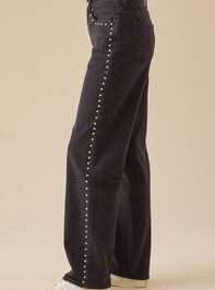 Tyler Studded Jeans Detail 4 - TULLABEE