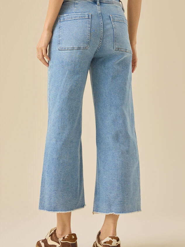 Maclyn Wide Leg Jean Detail 4 - TULLABEE