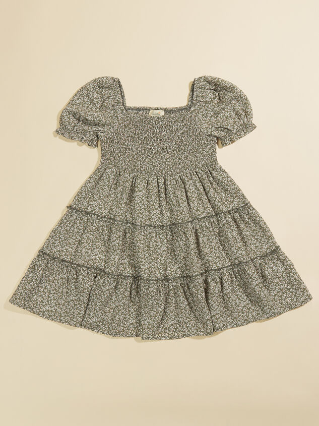 Oakley Floral Smocked Dress Detail 2 - TULLABEE