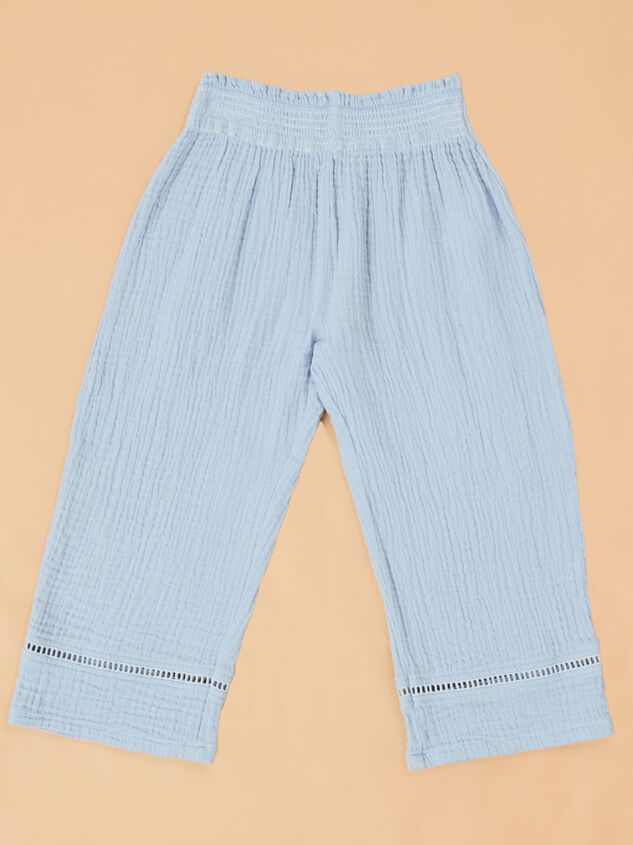 Belle Baby Floral Top and Pant Set Detail 4 - TULLABEE