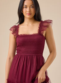 Kenna Tulle Maxi Dress Detail 3 - TULLABEE