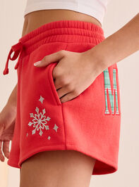 Merry Patchwork Shorts Detail 5 - TULLABEE